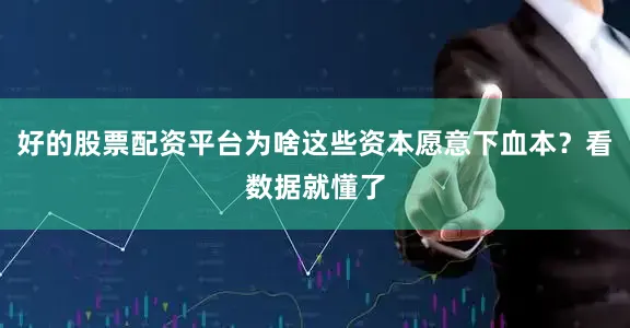 好的股票配资平台为啥这些资本愿意下血本？看数据就懂了