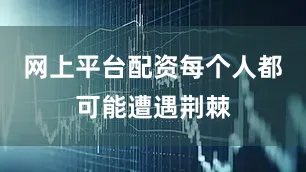 网上平台配资每个人都可能遭遇荆棘