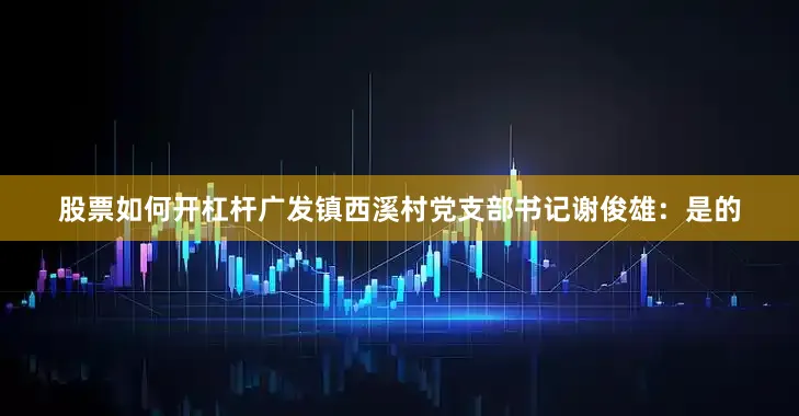 股票如何开杠杆广发镇西溪村党支部书记谢俊雄：是的