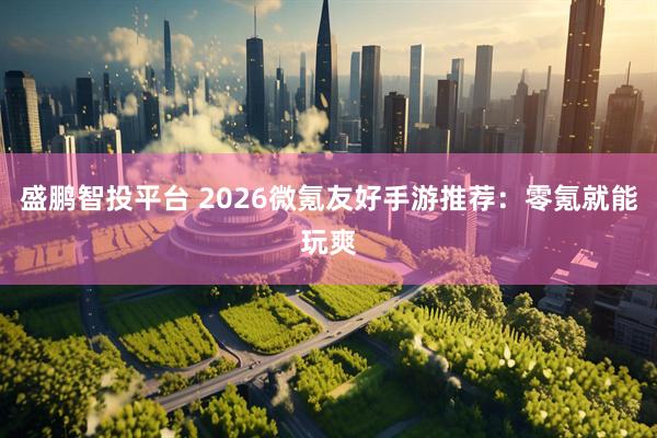 盛鹏智投平台 2026微氪友好手游推荐：零氪就能玩爽